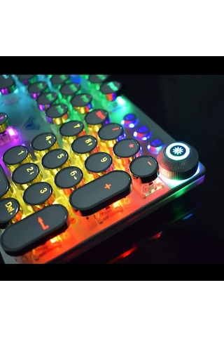 Techtic Aula F2088 Mekanik Makro Tuşlu RGB Oyun Klavyesi