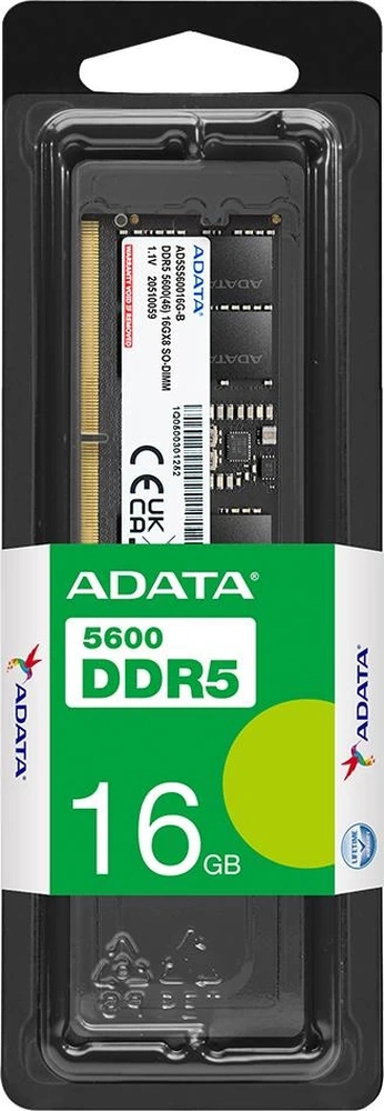 Adata 16gb Ddr5 5600mhz 262pin 1.1v Notebook Ram
