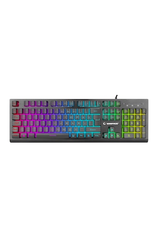 Rampage MIRACLE K2 RGB Işıklı Membrane Switch Gaming Oyuncu Klavye