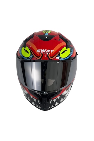 Kask Sway Sw 869 Hero Full Face Çok Renkli