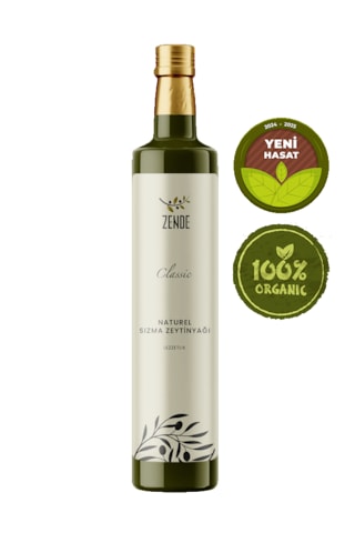 Zende Classic Natürel Sızma Yemeklik Zeytinyağı 500 ML
