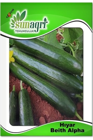 Tohumculuk Hıyar Beith Alpha Salatalık Tohumu 5 Gr Ata Tohum
