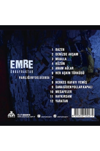 Emre Önbayraktar - Varlığın Yokluğunda (CD)