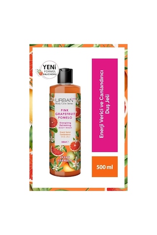 Urban Care Pink Grapefruit &amp Pomelo Canlandırıcı Ve Nemlendirici Duş Jeli 500 Ml Greyfurt