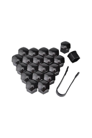 Tekerlek Somunu Cıvatası, Kapak/kapak 17 Mm Siyah Diğer