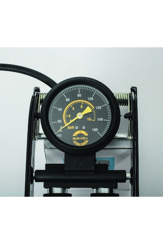 Murcell J44B-01 Çift Piston 160 PSI El ve Ayak Hava Pompası