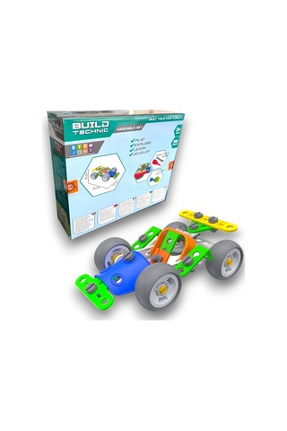 58 Parça Tak-sök Go-kart Arabası Block Yapı Seti