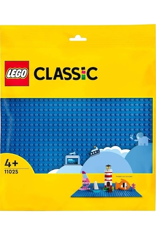 LEGO® Classic Mavi Plaka 11025 - 4 Yaş ve Üzeri LEGO Severler için Açık Uçlu Yaratıcı Yapım Seti (1 Parça)