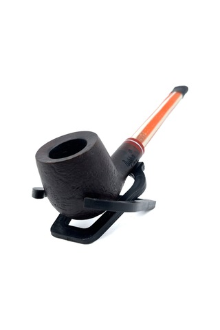 Dapper Half Bent Billiard Briar Gül Kökü 9 Mm Filtreli El Yapımı Pipo - 3552