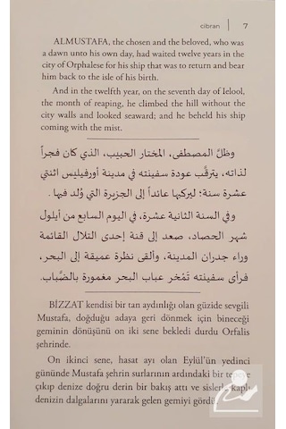 Ermiş: İngilizce-Arapça-Türkçe Roman - Halil Cibran - Muarrib