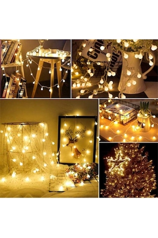 Mini Top Led, 3 Metre 20 Led Pilli Gün Işığı