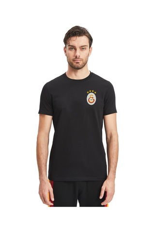Galatasaray Lisanslı Siyah Basic T-shirt Xzy SIYAH Siyah