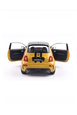 Solido 1:18 Ölçek 2024 Fiat F595 Abarth Sarı Renk Model Araba