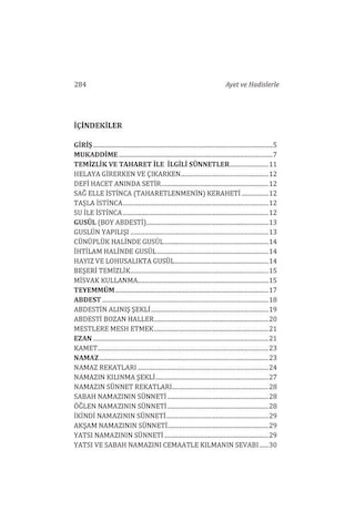 Ayet ve Hadislerle Peygamber Efendimizin (s.a.v.) Sünnetleri - Selahattin Doğan - Mercan Kitap