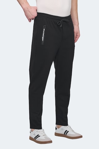Slazenger Olı In Erkek Fermuar Cepli Siyah Eşofman Altı Siyah