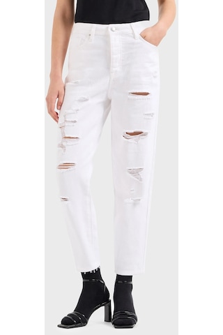 Armani Exchange Kadın Kot Pantolon 3dyj51 Y1hrz 1100 Beyaz