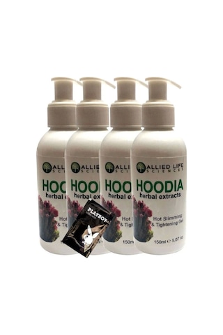 Süper Hoodia Herbal Extracts Hot Slimming 4ad &tight Sıkılaştırıcı Masaj Kremi 150 Ml+ Jel