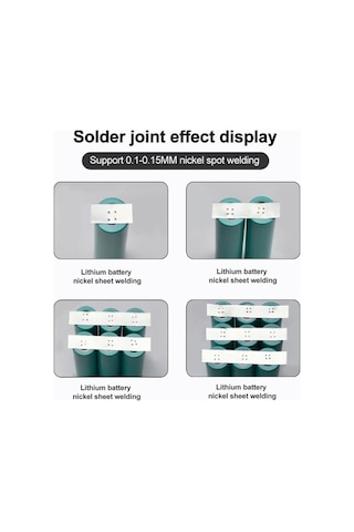 Trendooze Geeksen Taşınabilir Nokta Kaynak Cihazı Kontrol Paneli Nokta Kaynak Devre Kartı Lityum Pil 7-16v Geniş Voltajlı Güç Kaynakları Eh