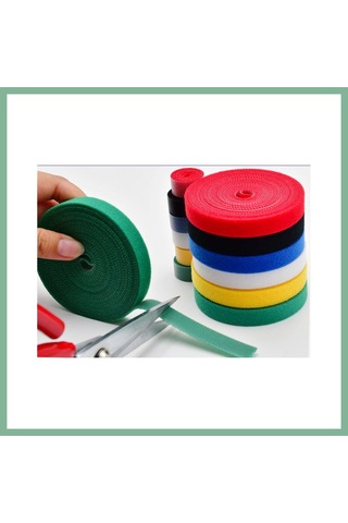 Bşkvirgo Cırt Cırt Sabitleyici Kablo Düzenleyici 5 Metre X 1cm Bsk2026 Standart