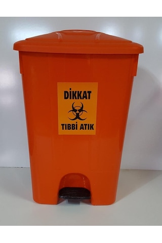 Atık Kovası 85 Lt Pedallı Tekerlekli