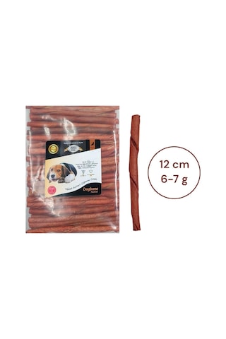 Naturel Burgu Köpek Kemiği 12 Cm 6-7 Gr %100 Doğal, Diş Temizleyici Ve Çiğneme Desteği 160 Adet