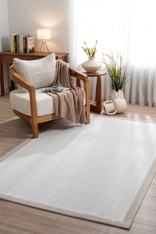 Fresco Ekru Vizon Soft Yıkanabilir Halı A3936a Vizon