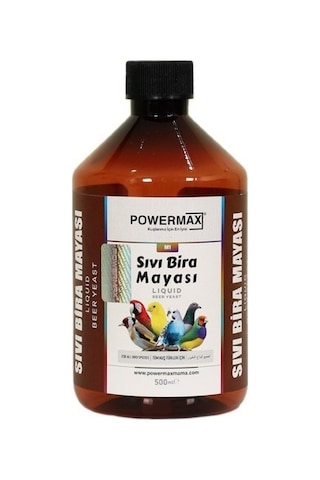 Powermax Sıvı Bira Mayası 500 ML Powermax Sıvı Bira Mayası 500 ML