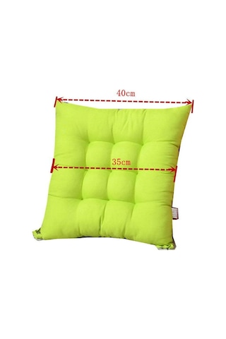 Xiyyadms Corn Sarı Poliester Sandalye Yastığı - Ev Bahçe Ofis Kullanıma Uygun, Konforlu, Nefes Alıcı, Sağlıklı Oturma Deneyimi DiğER