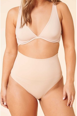 Mistirik Montela Model Büyük Beden Sıkılaştırıcı Ve Push Up String Külot Ten Renk Ten