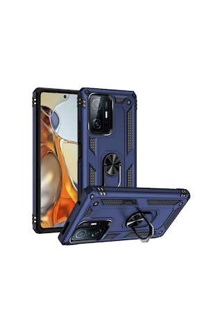 Xiaomi Mi 11T Pro 5G Kilif Zore Vega Yüzüklü Standli Zirh Kilif 551967387