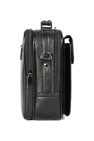 Bay Pablo C76 Siyah Çelik Kasalı El Ve Omuz Askılı Erkek Çanta