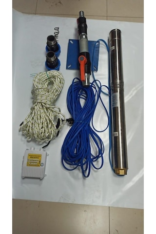 4SDM10/7 1,5HP ALARKO 15 MT YASSI KABLOLU VE PANOLU 30 MT HALATLI