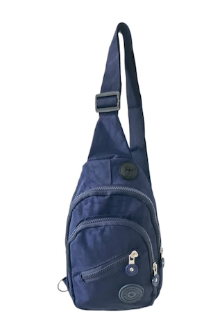 Anılbags Anıl Bags Laci Krinkıl Su Geçirmez Çanta, Çapraz Askılı Omuz Ve Lacivert