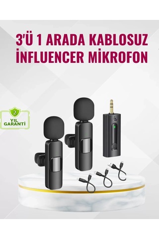 Home Küçük Boyutlu Mikrofon - 8 Saat Kullanım