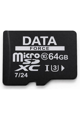 Dataforce 64gb U3 Hafıza Kartı 7/24