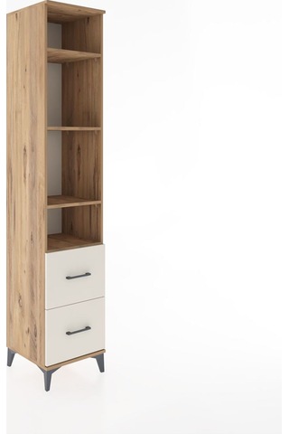 Hyperion Dolap 4 Raflı 2 Çekmeceli 44x44x221 Çam-aytaşı Çam