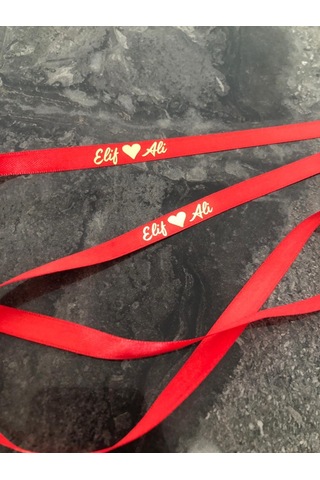 İsimli Söz Nişan Kurdelesi K-