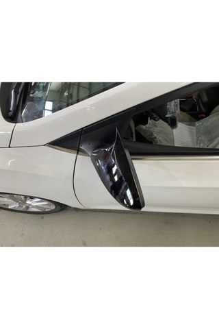 Hyundai Accent Blue Sinyalli Batman Yarasa Ayna Kapağıı Piano Black Plastikk