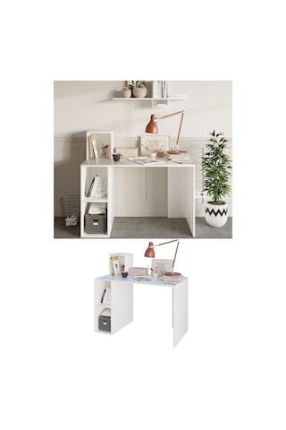 Decormet Buca Çalışma Masası Beyaz Diğer