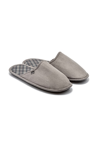 Promo Erkek Ev Terliği Gri-2 41/46 Gri