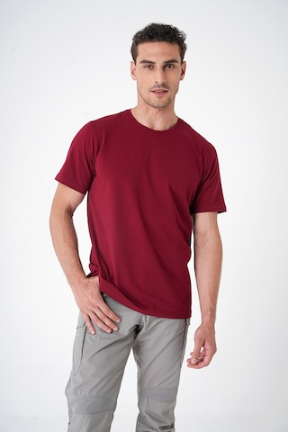 Mecanık Casual Neo Organic T-shirt Bordo