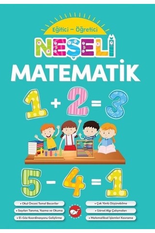 Neşeli Matematik-Eğitici Öğretici- Beyaz Balina Yayınları