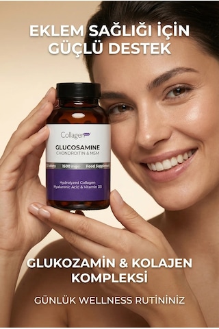 Collagen Forte Platinum Glucosamine Chondroitin Msm Collagen Tip 1-2-3 90 Tablet