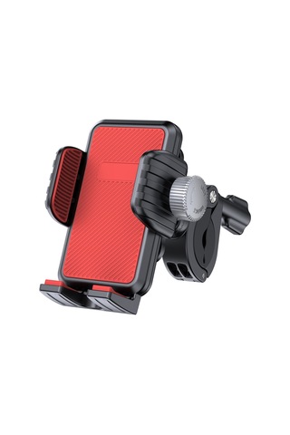 Bisiklet Motosiklet Şok Emme Cep Telefonu Tutucu Yerçekimi Navigasyon Dağı Kırmızı Kırmızı