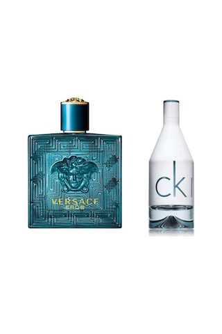 Vesace Eros Erkek Parfüm EDT 100 ML + Calvin Klein In2u Erkek Parfüm EDT 50 ML