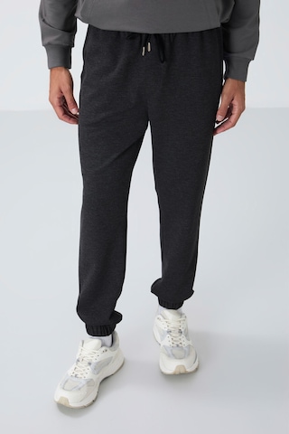 Tommy Life Antrasit Melanj Yüzeyi Dokulu Standart Fit Erkek Eşofman Alt - 82156 Antrasit - Melanj