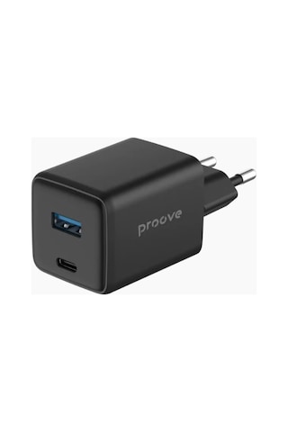 Proove Pocket Gan 45w Hızlı Şarj Cihazı Çift Portlu Type-c + Usb Telefon Ve Tablet Uyumlu Proove Pocket Gan 45w Hızlı Şarj Cihazı Çift Portlu Type-c + Usb Telefon Ve Tablet Uyumlu