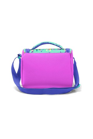 Coral High Kids Su Yeşili Açık Pembe Monogram Desenli Thermo Beslenme Çantası 11823