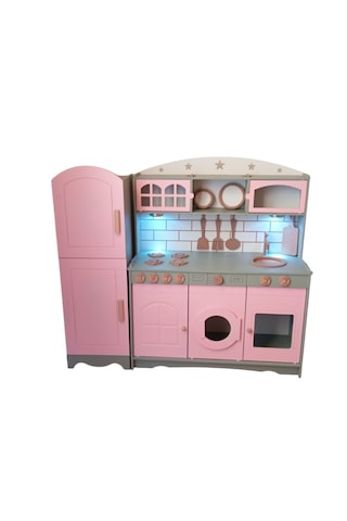 Mdf Boyalı 3 Kapaklı Mutfak Buzdolabı Seti 1