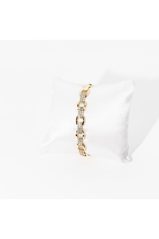 Biem Altıgen Model Xuping Bileklik Gold/gümüş